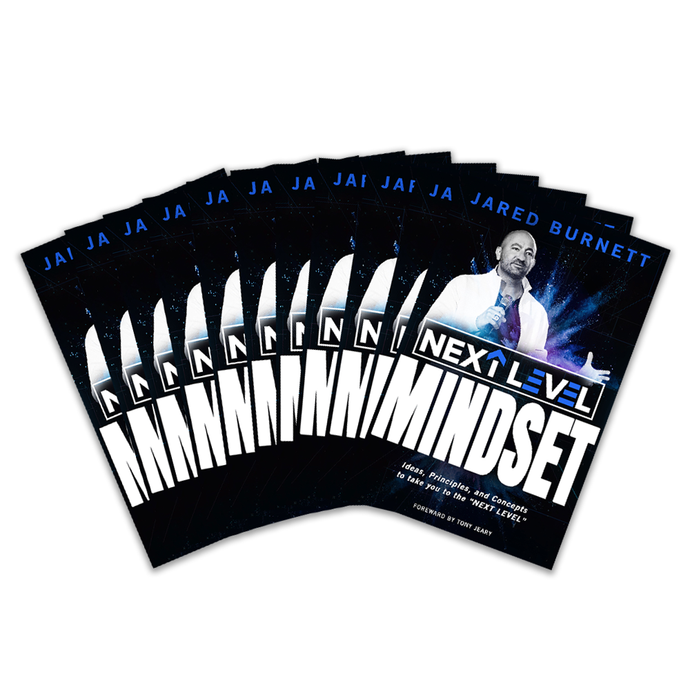 (10 Pack) Next Level Mindset Book by Jared Burnett