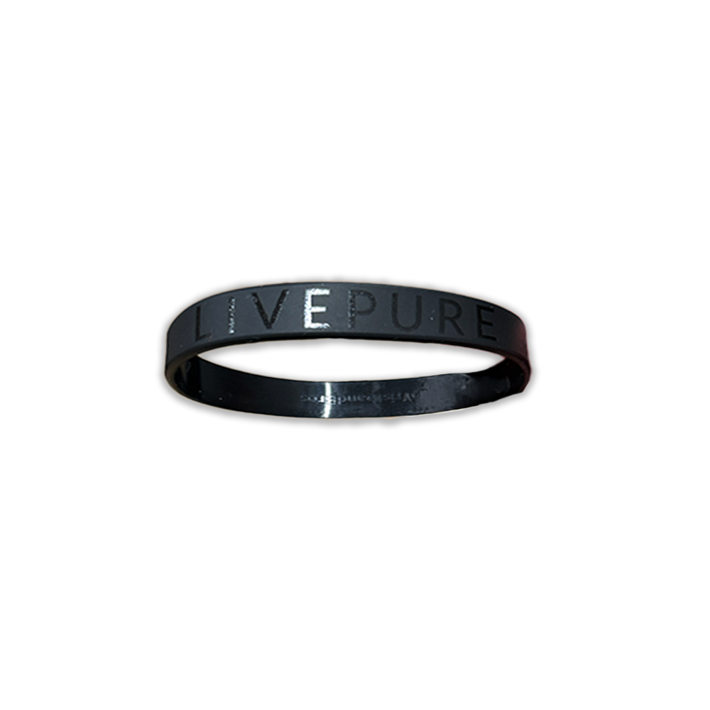 LIVEPURE Black Bracelet