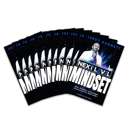 (10 Pack) Next Level Mindset Book by Jared Burnett