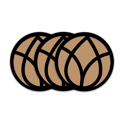 LIVEPURE Gold Sticker